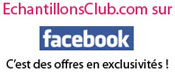 échantillons gratuits sur facebook