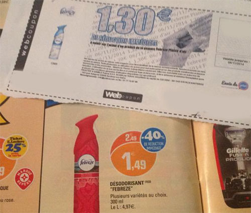 Bon plan Febreze chez Leclerc Bon plan Febreze chez Leclerc