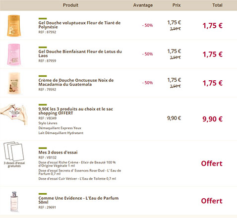 15.15€ (au lieu de 84.95€) et livraison offerte !