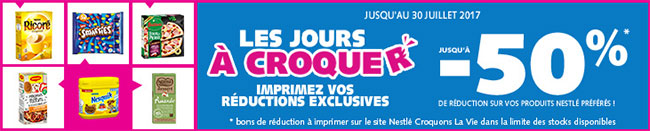 Coupons reduction nestle