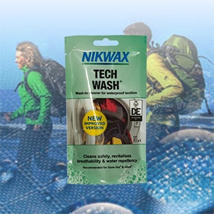 Échantillon d’imperméabilisant Tech Wash de Nikwax gratuit