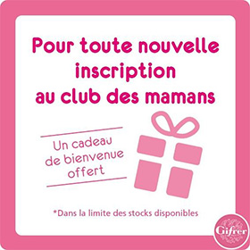 Club Gifrer : Pochette et échantillons gratuits pour bébé
