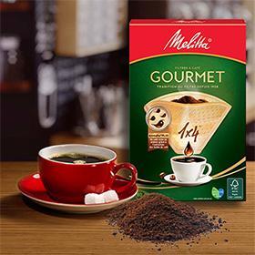 Echantillons Gratuits de filtres à café Melitta Gourmet