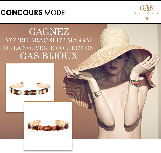 23 bracelets Massaï de la maison Gas Bijoux gratuits à gagner