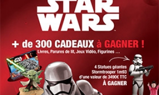 Jeu concours Star Wars pour les 25 jours Auchan