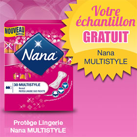 Echantillons de protège-lingerie Nana Multistyle