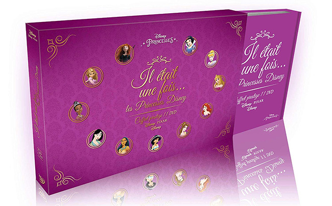 Il était une fois... les Princesses Disney - Coffret 11 DVD moins cher