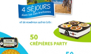 Jeu de la chandeleur Le Gall : 50 crêpières offertes, 4 séjours…