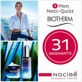 Jeu concours Nocibé : 35 soins Biotherm à gagner