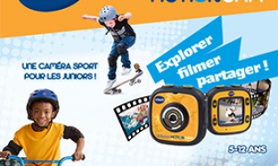 Jeu Gulli : 17 Kidizoom Action Cam de Vtech à gagner