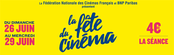 La Fête du Cinéma 2016