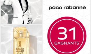 36 parfums 1 Million Cologne Paco Rabanne à gagner