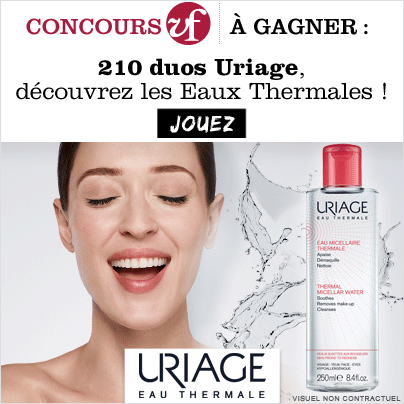 Concours Femina : 210 duos de soins Uriage à gagner