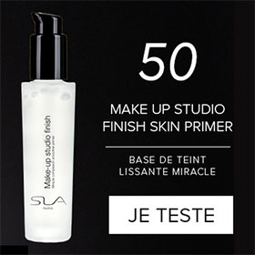 Testez le soin Make-up studio de SLA Paris : 50 gratuits