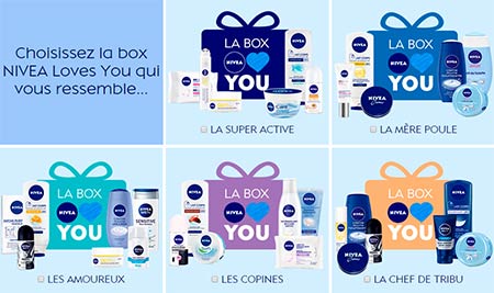 Les coffrets Nivea à gagner