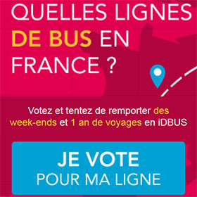 Gagnez des bons d’achat pour voyager avec iDBUS