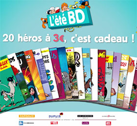 L’été BD : 30 bandes dessinées à 3€ seulement