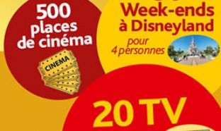 Jeu Yoplait / Carrefour : 30 week-ends Disneyland … à gagner