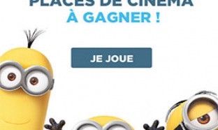 2520 places de cinéma Les Minions à gagner