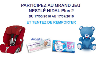 Concours Nestlé Nidal avec Magicmaman : 531 cadeaux