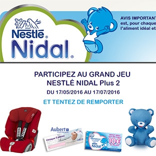 Concours Nestlé Nidal avec Magicmaman : 531 cadeaux