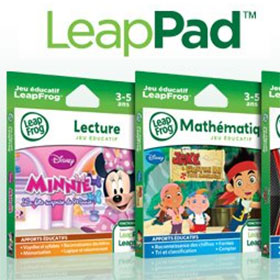 Jeux éducatifs pour LeapPad : 50% de réduction