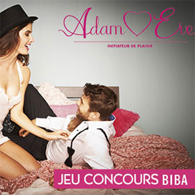 50 bons d’achat Adam et Eve à gagner au jeu concours BIBA