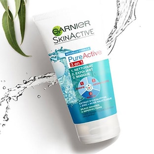 Jeu Garnier : 100 soins Pure Active 3en1 + échantillons gratuits