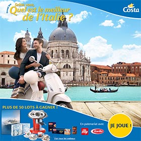 Jeu concours Costa Croisières : 54 lots à gagner