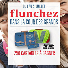 250 cartables Tennessee à gagner au concours Flunch