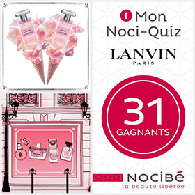34 parfums Lanvin à gagner au jeu concours Nocibé