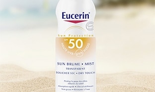 Testez une protection solaire Eucerin Sun Brume : 100 gratuites