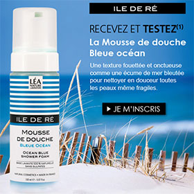 Test d’une mousse de douche Ile de Ré : 100 gratuites