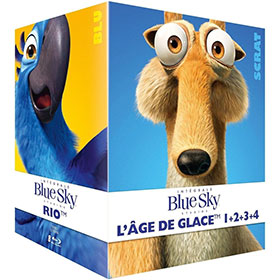 Bon plan Coffret 8 blu-ray à 23.99€ (Age de glace 1 à 4, Rio …)