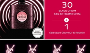 31 parfums Black Opium et du maquillage YSL à gagner