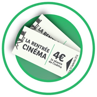 La Rentrée du Cinéma 2017 : Contremarques à 4€ la séance