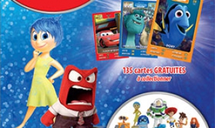 Auchan : Collection Disney Pixar (cartes offertes, figurines…)