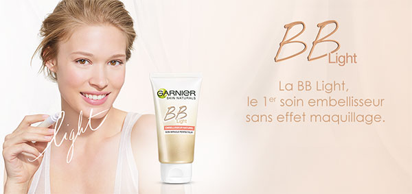 échantillons BB Light de Garnier