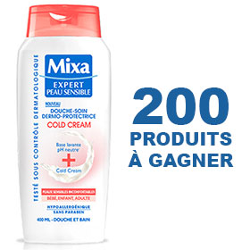 Douche-Soin Dermo-Protectrice Mixa : 200 produits à gagner