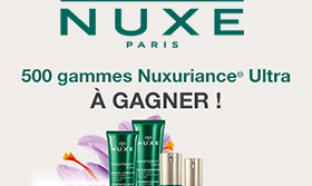 Concours Nuxe : 101’000€ de produits Nuxuriance Ultra à gagner