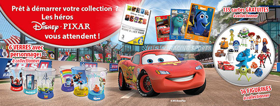 Collectez vos pochettes Disney Pixar