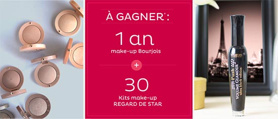 Les cadeaux Bourjois à gagner