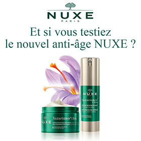 Echantillons gratuits de soins Nuxuriance Ultra de Nuxe