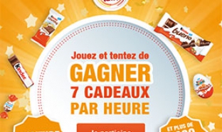 Jeu concours Kinder Happy Time : 3193 cadeaux à gagner