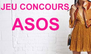 Jeu Biba : 50 bons d’achat ASOS de 100€ à gagner