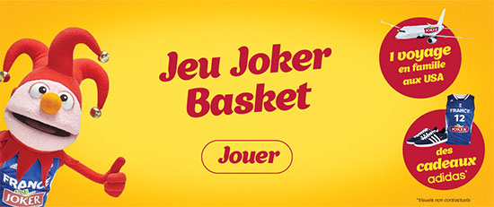 Jeu concours Joker Basket