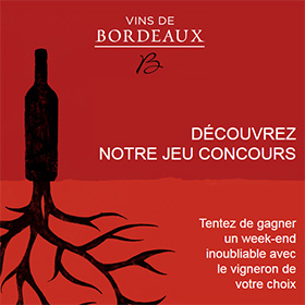 Jeu-concours des vins de Bordeaux : 6 week-ends à gagner