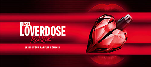 Le nouveau parfum Diesel LoverDose Red Kiss