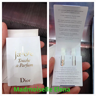 Echantillon shop gratuit dior