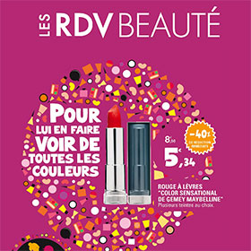 Catalogue Leclerc Rendez-Vous Beauté : -50% + réductions